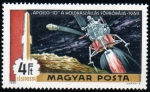 Stamps : Europe : Hungary :  De la Tierra a la Luna: Apolo 10 USA 1969