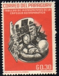 Stamps Paraguay -  Cuadro de mandos capsula Mercury