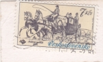 Stamps Czechoslovakia -  carruaje