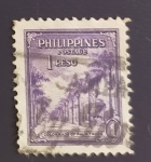Sellos de Asia - Filipinas -  Palmeras