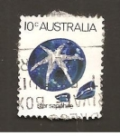 Sellos de Oceania - Australia -  INTERCAMBIO