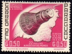 Stamps Paraguay -  Mercury Faith 7: Gordon Cooper 22 vueltas a la Tierra