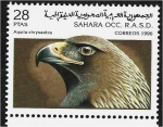 Stamps Morocco -  Aves, Aguila Chrysaetos