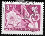 Stamps : Europe : Hungary :  Hungría-cambio