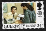 Stamps United Kingdom -  Europa (C.E.P.T.) 1990 - Edificios de Oficina de correos de Arcade St. Peter Port, 1990 de correos. 