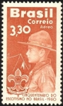 Stamps Brazil -  50 años de BOYS SCOUTS en BRASIL.