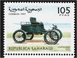 Sellos de Africa - Marruecos -  Carros, Oldsmobile 1902