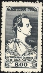 Stamps Brazil -  Centenario de la muerte de João Caetano dos Santos.