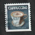 Sellos del Mundo : America : United_States : Café Cappuccino