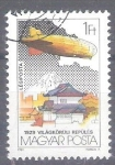 Stamps Hungary -  zepelin