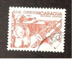 Stamps : America : Nicaragua :  INTERCAMBIO