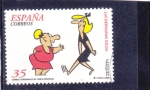 Stamps : Europe : Spain :  hermanas Gilda-comic (45)