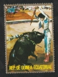 Stamps Equatorial Guinea -  61 - Tauromaquia, colocación de banderillas