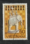 Stamps Vietnam -  429 - Pieza de ajedrez