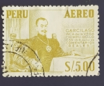 Stamps Peru -  Garcilaso Inca de la Vega