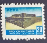 Stamps : America : Peru :  Pro Chan Chan