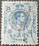 Stamps Spain -  Alfonso XIII. Tipo Medallón