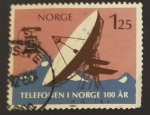 Stamps : Europe : Norway :  Telefonia