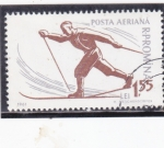 Stamps Romania -  Esquí de fondo