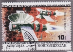 Sellos del Mundo : Asia : Mongolia : X Aniversario del Primer hombre en la luna