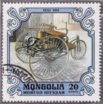 Stamps : Asia : Mongolia :  Coches Antiguos