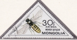 Stamps Mongolia -  Paravespula Germánica