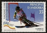 Stamps Andorra -  Nagano 98 - Eslalom Gigante - juegos olímpicos de invierno