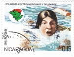 Stamps : America : Nicaragua :  XIV JUEGOS CENTROAMERICANOS Y DEL CARIBE