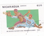 Stamps Nicaragua -  IX JUEGOS DEPORTIVOS PANAMERICANOS