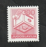 Stamps : Europe : Yugoslavia :  2223 A - Buzón de Correos