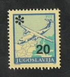Stamps : Europe : Yugoslavia :  2422 A - Avión