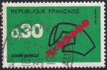 Sellos de Europa - Francia -  código postal
