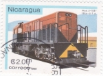 Stamps Nicaragua -  tren mod U-108- 1956 USA
