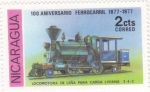 Sellos de America - Nicaragua -  100 Aniv. ferrocarril