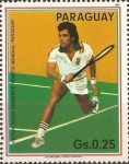 Stamps Paraguay -  Homenaje a tenistas mundiales