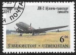 Stamps Uzbekistan -  aviación