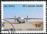 Stamps : Asia : Uzbekistan :  aviación