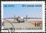 Sellos del Mundo : Asia : Uzbekist�n : aviación