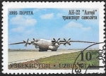 Stamps Asia - Uzbekistan -  aviación