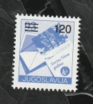 Stamps Yugoslavia -  2163 - Telegrama