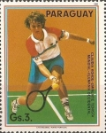 Stamps : America : Paraguay :  Homenaje a tenistas mundiales