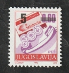 Sellos del Mundo : Europa : Yugoslavia : 2382 - Teléfono