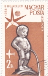 Stamps Hungary -  Manneken Pis