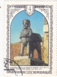 Stamps Russia -  Figura de bronce de Griffon, Fortaleza de Erebuni