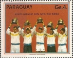 Stamps : America : Paraguay :  Homenaje a tenistas mundiales