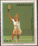 Sellos del Mundo : America : Paraguay : Homenaje a tenistas mundiales