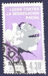 Stamps Mexico -  Contra la segregacion racial
