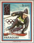 Stamps Paraguay -  Olimpiada de invierno 1992