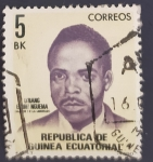 Stamps : Africa : Equatorial_Guinea :  Obiang Esono Nguema