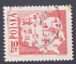 Stamps Poland -  Mapas